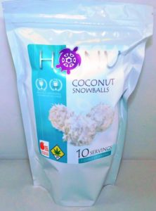 Honu coconut snowballs