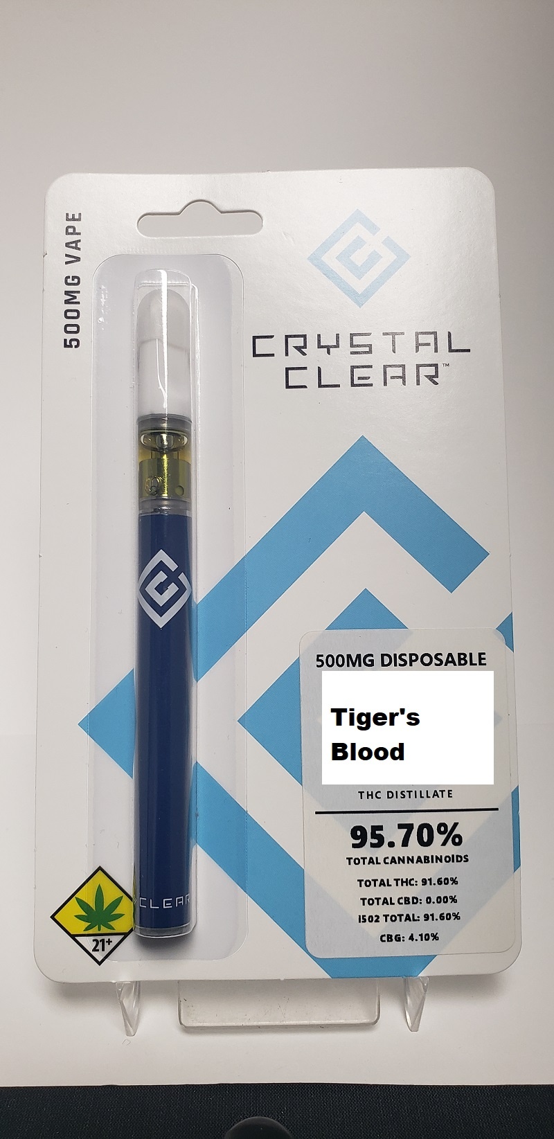 tiger's blood Crystal Clear Distillate