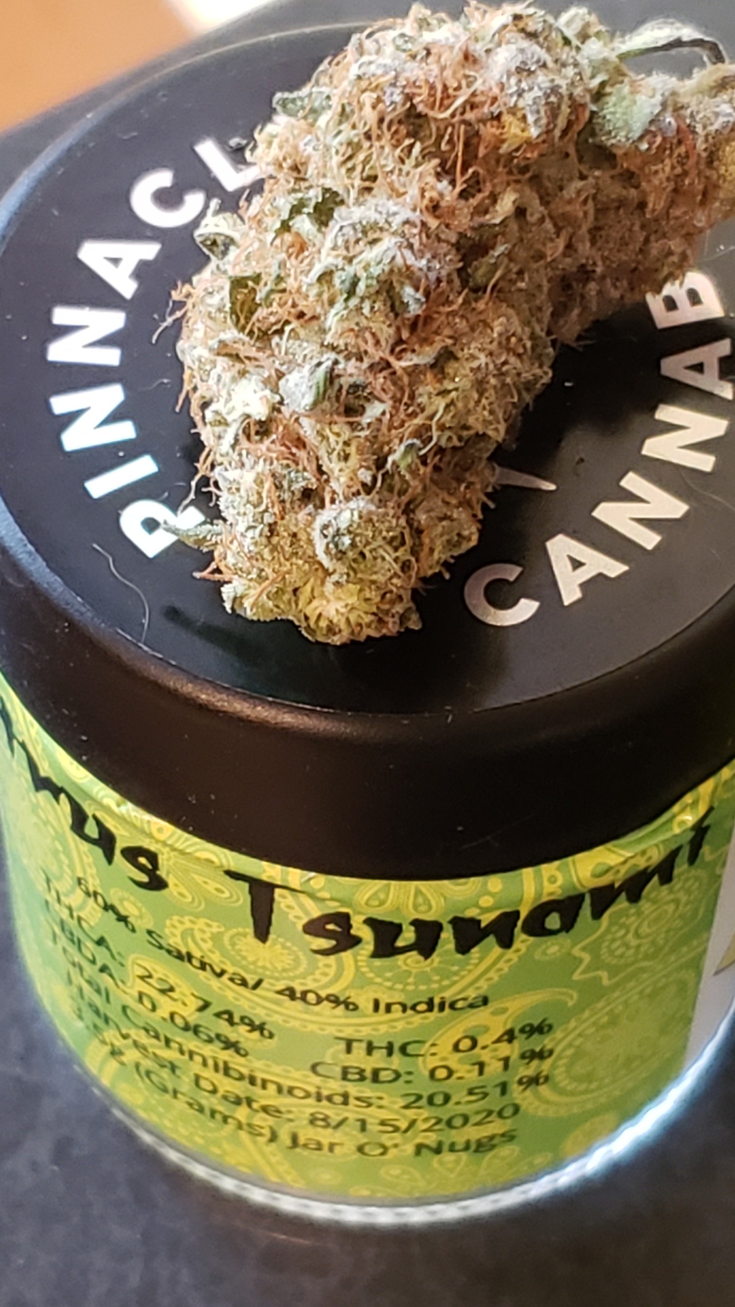 citrus tsunami by pinnacle cannabis