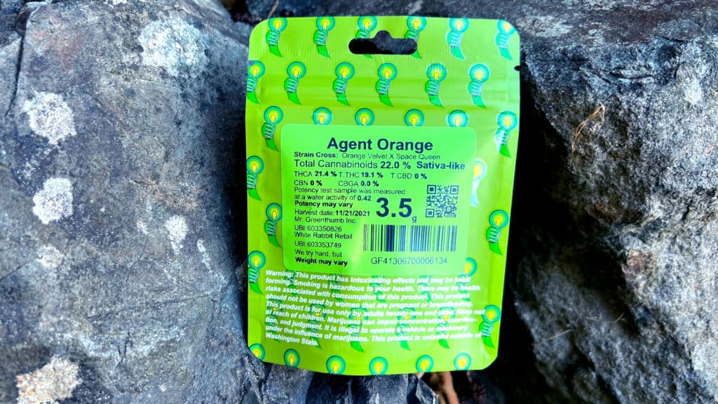 Agent Orange Bag Back