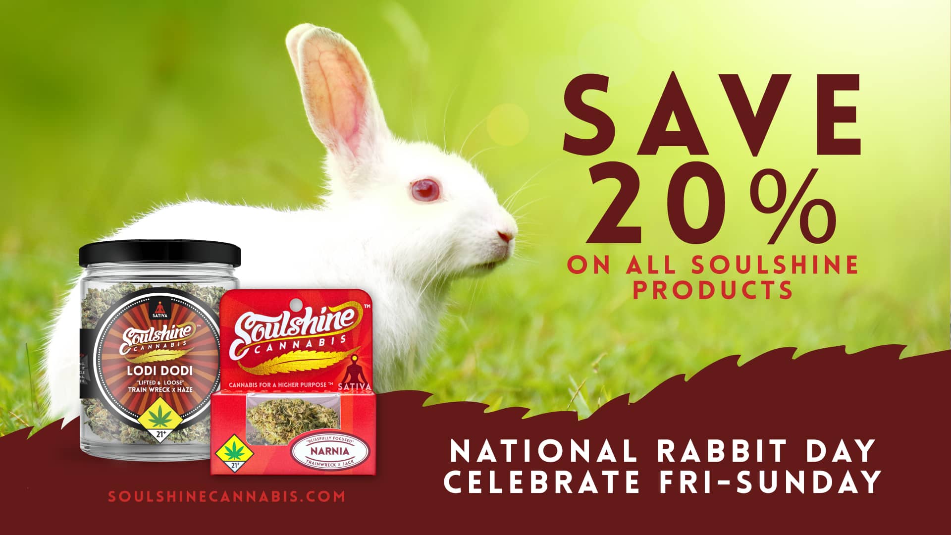 national rabbit day soulshine promo